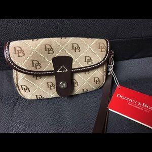 Dooney & Bourke Flap Wristlet New